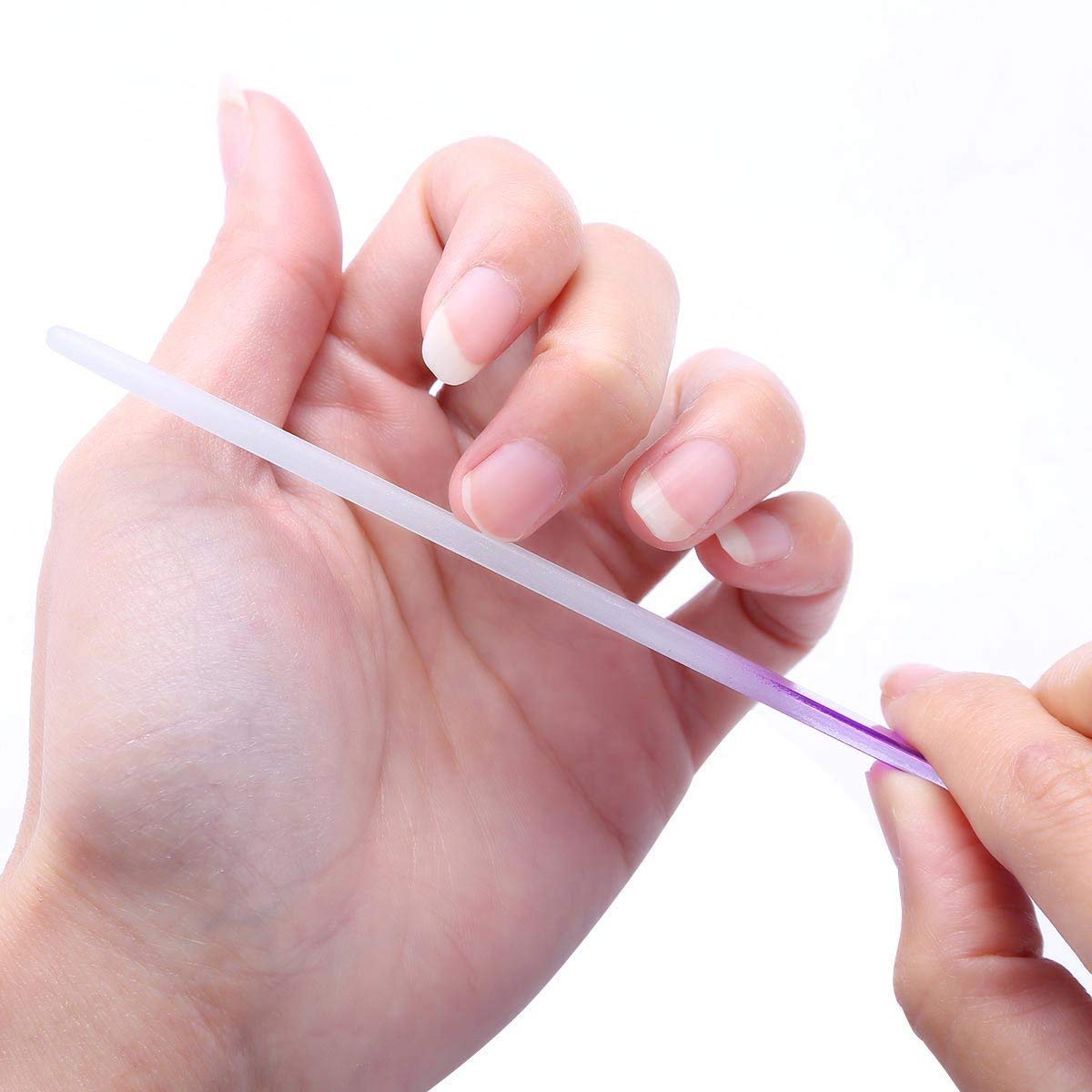 Beauty Glas-Nagelfeile mit Schutzetui für glatte Oberfläche, Nagellack