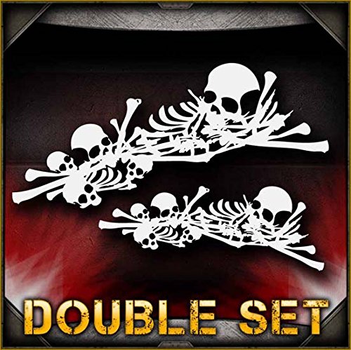 Skull Background 4 AirSick Airbrush Stencil Template