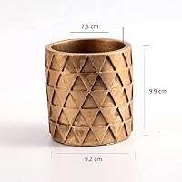 Vista 2 de Molde de maceta de silicona hecho a mano maceta que hace el molde para la decoración de la oficina