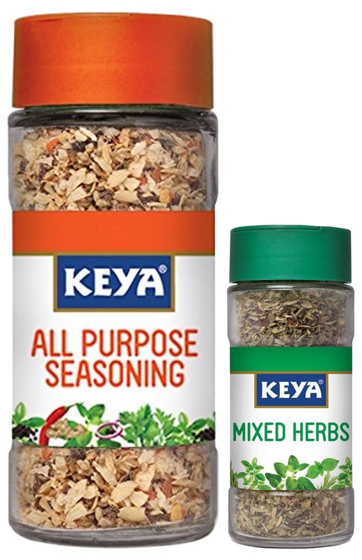 Keya All Purpose Seasoning 60gm, 60gm & Keya 100% Natural Mixed herbs | Pure & Refreshing| Organic Dried Herb, 23gm-image-17