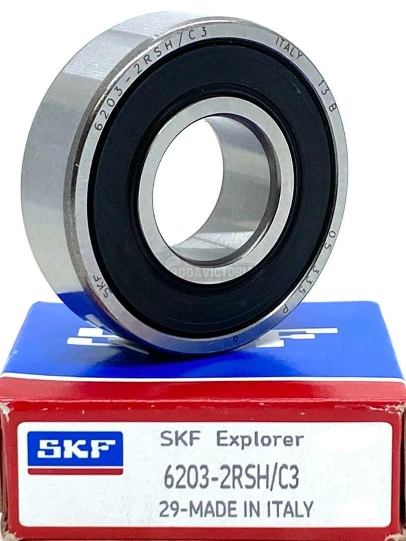 SKF 6203-2RSH C3 Deep Groove Ball Bearings 17x40x12 mm