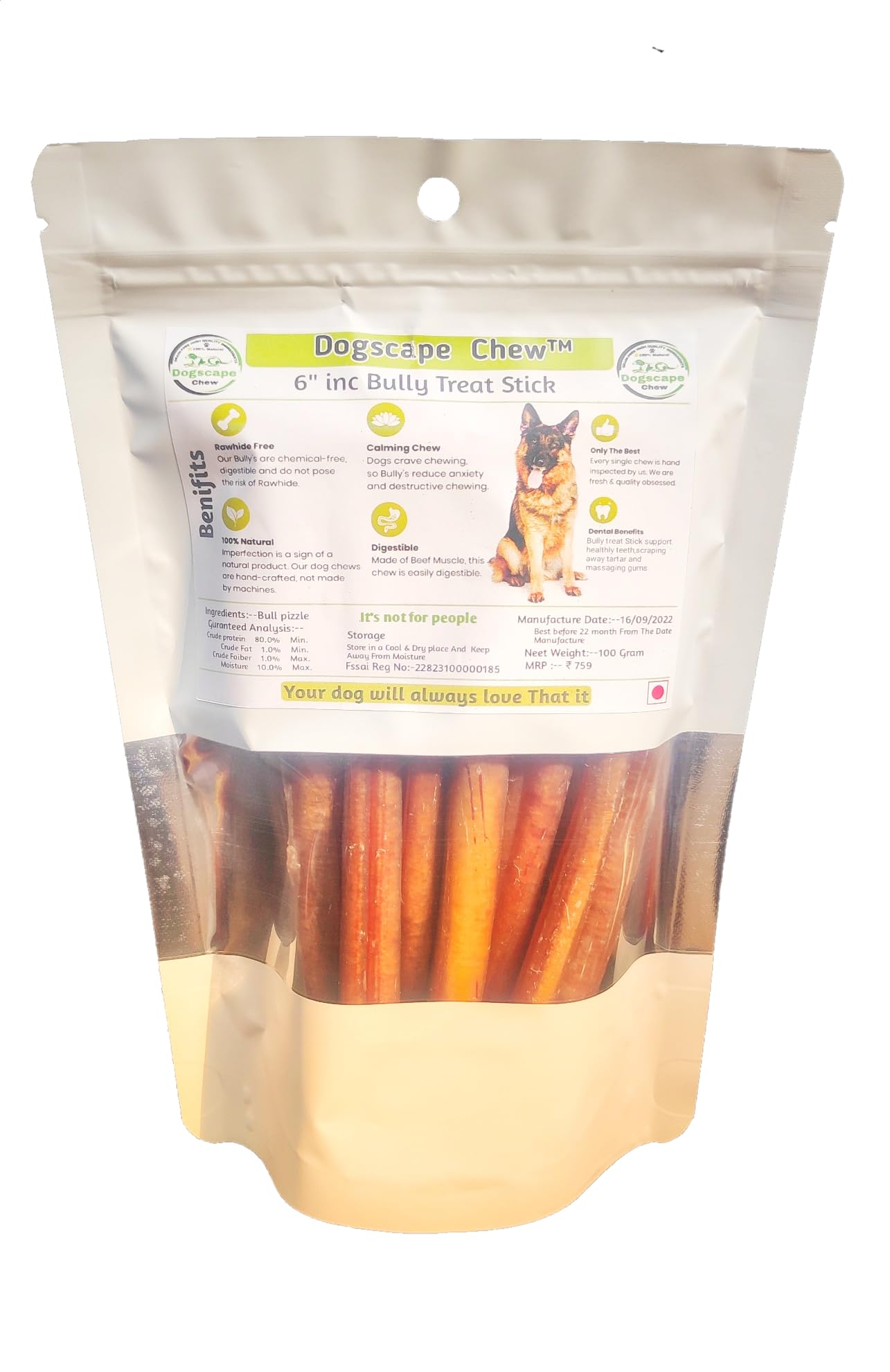 See full amazon price history chart for Dogscape Chew Bully Stick (150 gram) Promotes Dental Health All-Natural Premium Dog Chew Natural Bully chew Grain-Free, Single-Ingredient,Dog Treat Regular. Dogscape Chew Bully Stick (150 gram) Promotes Dental Health All-Natural Premium Dog Chew Natural Bully chew Grain-Free, Single-Ingredient,Dog Treat Regular. (B0CDS8X2VB) Amazon Price History, Amazon Price Tracker