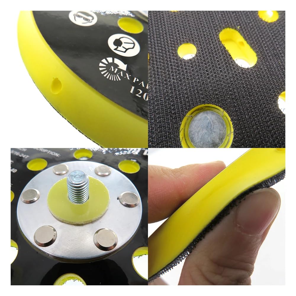 Sanding Pad 6 Inch 17 Holes Sander Backing Plate 150mm