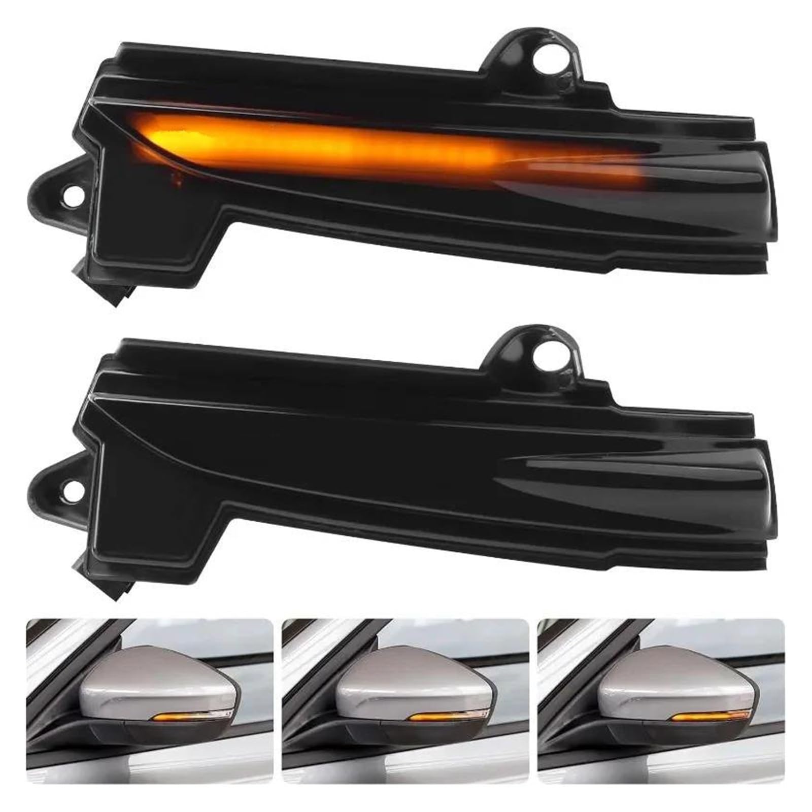 Luz intermitente espejo retrovisor Mondeo Fusion 2013 2015 2017 2019 intermitentes LED dynamic 4