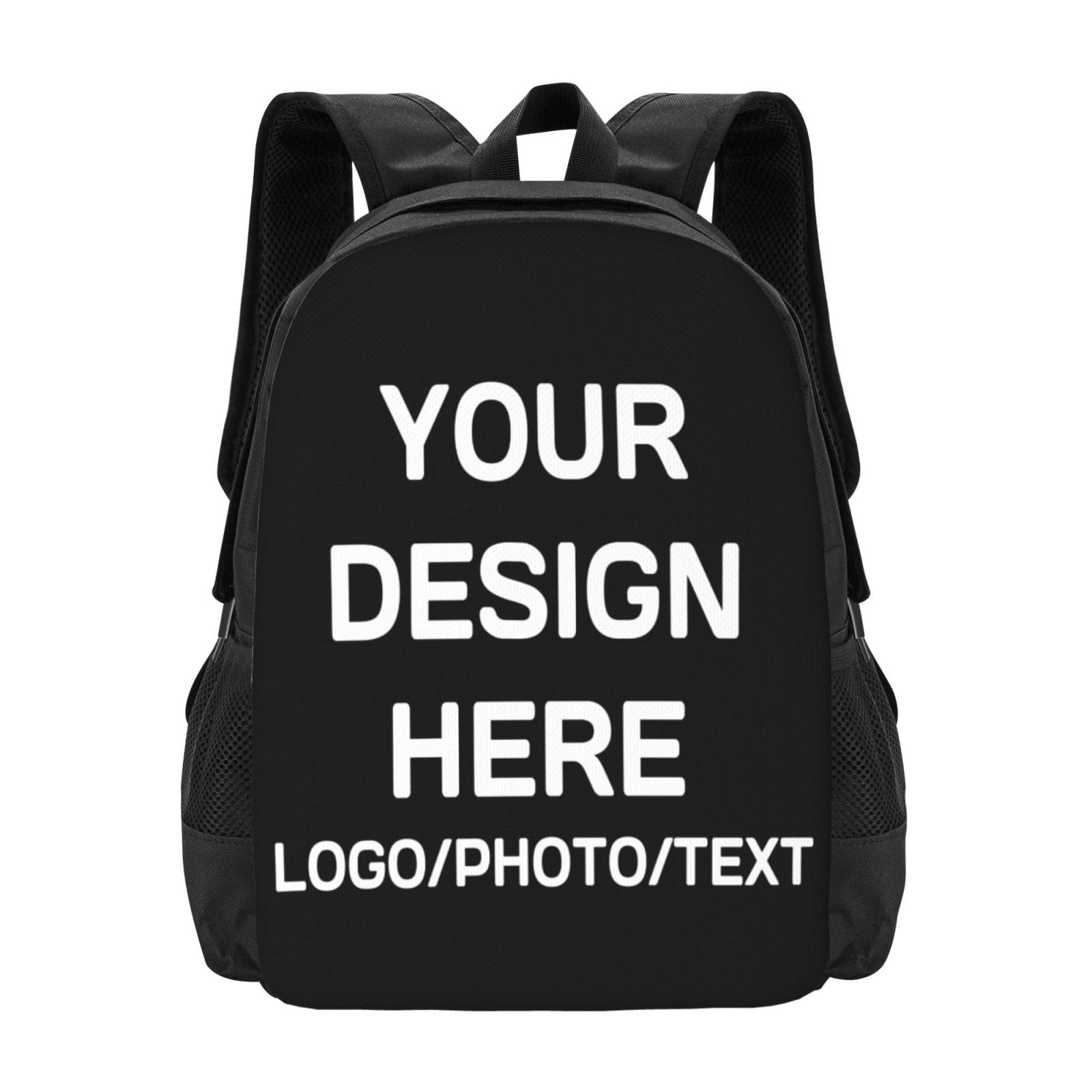 Customized Backpack For Mens Womens,With Logo Name Customize Laptop Backpack Casual Travel Backpack