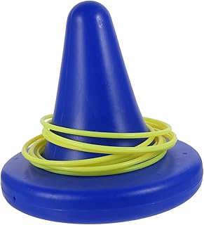 BESPORTBLE 1 Set Single Leg Stool Halloween Toys Kids Sports Toys Kids Playset Outdoor Ring Toss Game Set Agility Practice Game Ring Toss Games for Kids Children Balanced Toy Novel Toy Beach