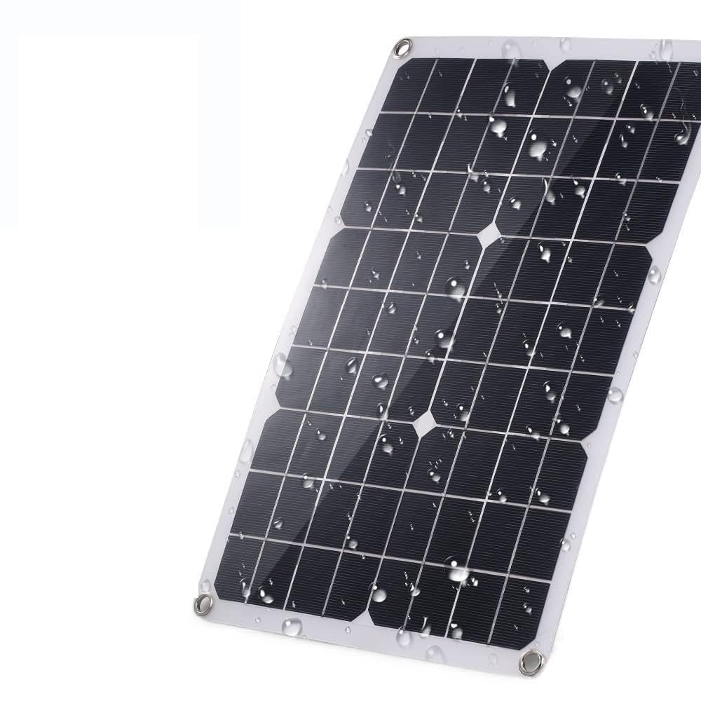 Pannello Solare Pannello Solare Monocristallino 20W Pannello Solare Pannello Solare Fotovoltaico Caricabatterie Esterno