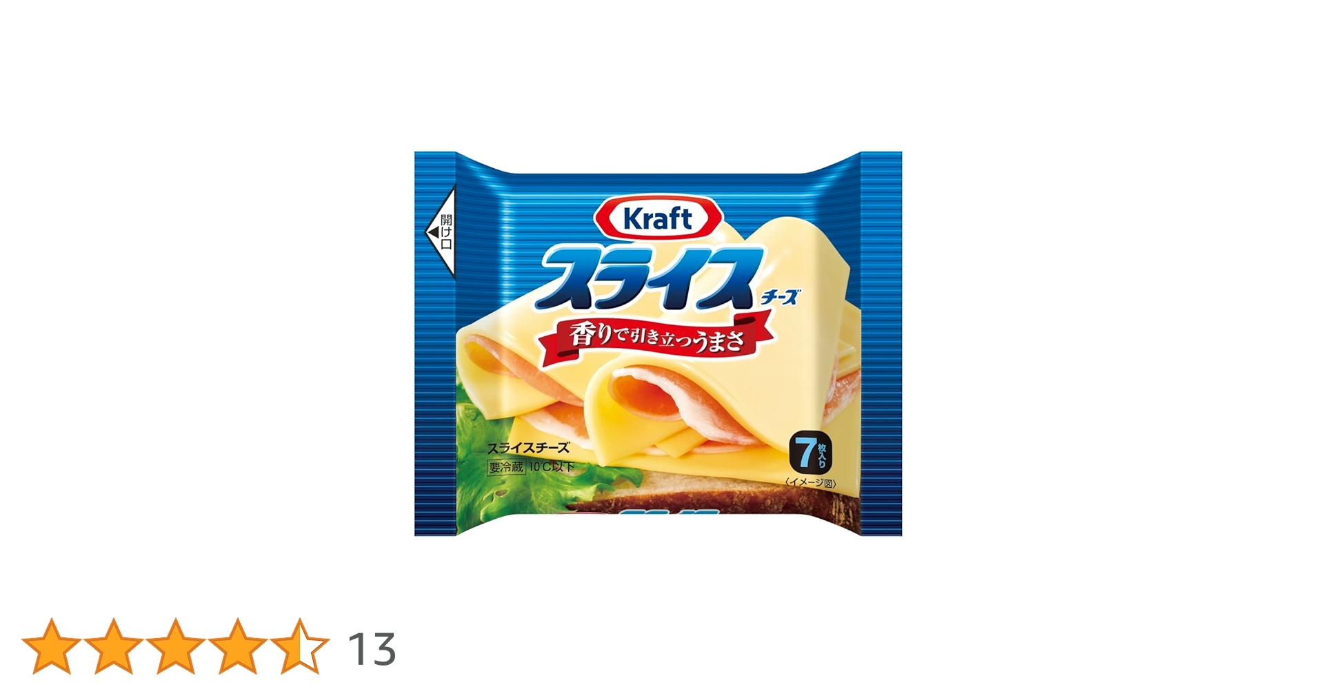 Amazon | [冷蔵]森永乳業 クラフト スライスチーズ 7枚入 112g