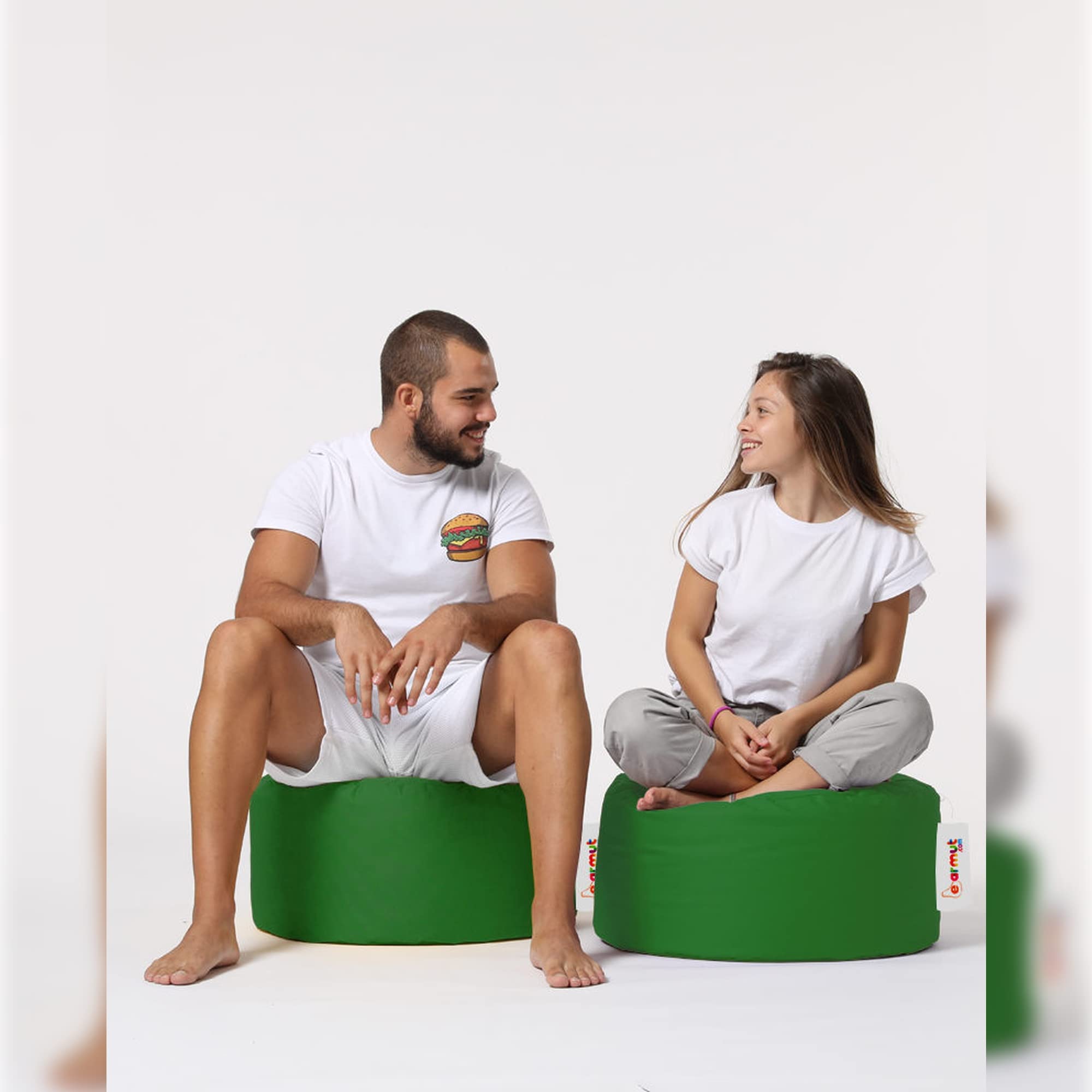 WELL HOME MOBILIARIO & DECORACIÓN Pouf da giardino verde
