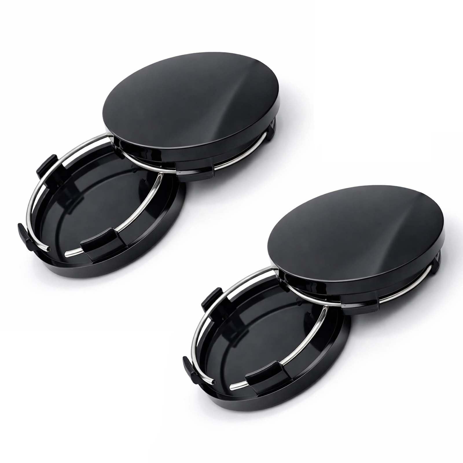 goushidan 4 Pcs Car Wheel Hub Caps for Alfa Romeo Giulietta (ab Bj.2010), Automobile Tyre Hub Protectors Replacements Badges Wheel Rim Centre Hole Dust Covers Vehicle