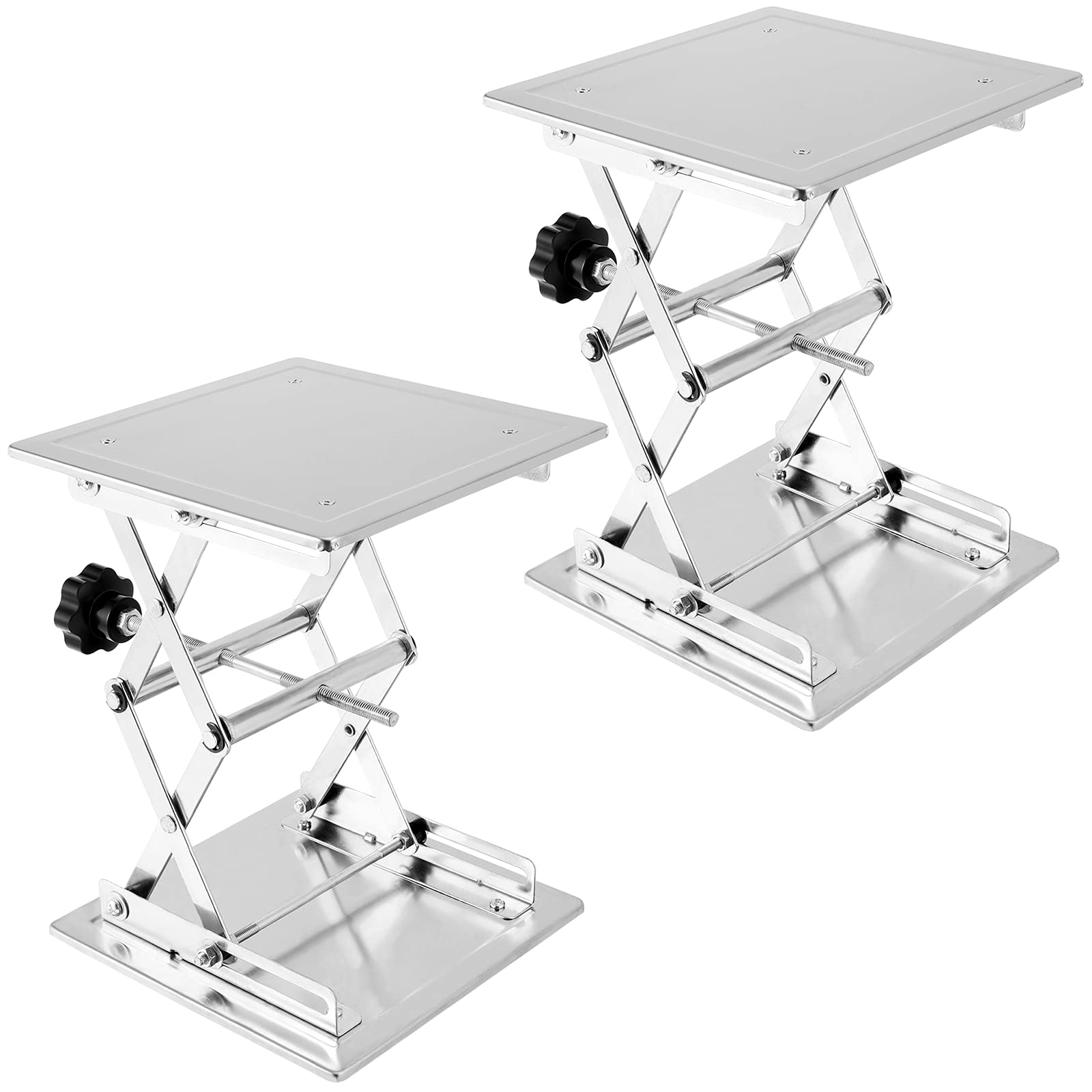 Buy DIKNAAM 2 PCS 6 x 6 Inches Laboratory Lift Stand, Stainless Steel