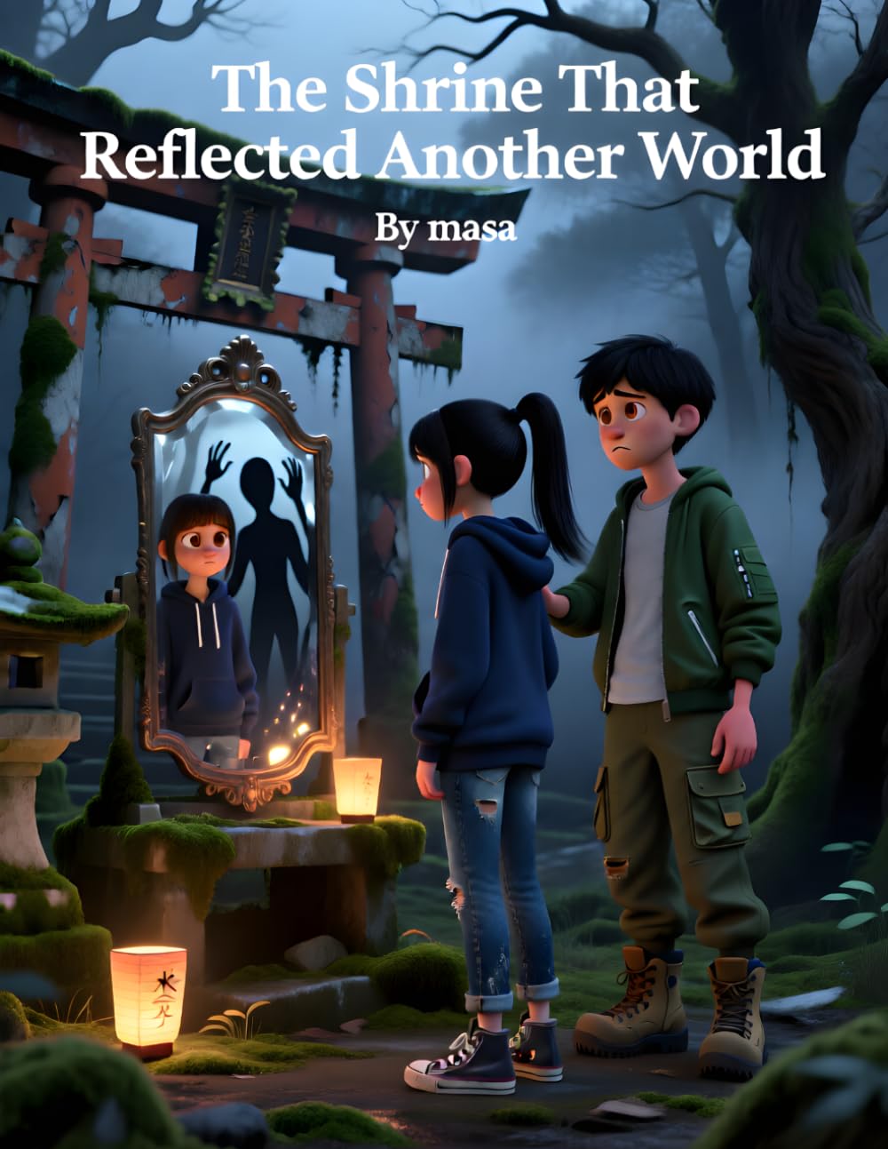 The Shrine That Reflected Another World: A Dark Japanese Tale of Reflections, Spirits, and Hidden Worlds