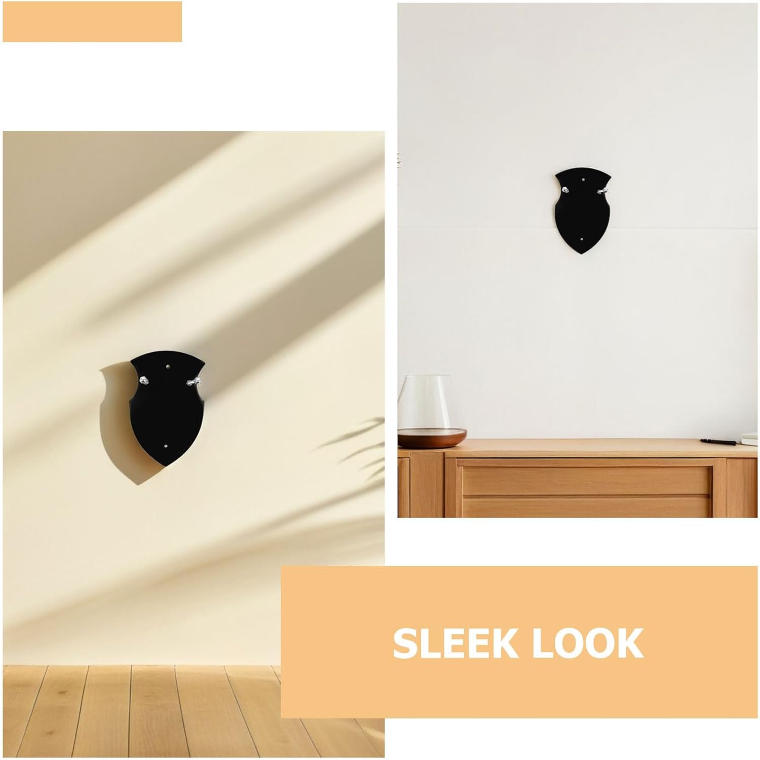 2pcs Acrylic Wall Mounted Holder Rack for Axe image 3