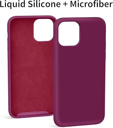 Miniatura 5 de Funda para iPhone 11 Pro, silicona líquida genuina de alta calidad, resistente a las manchas, protección contra caídas de alta resistencia, cubierta