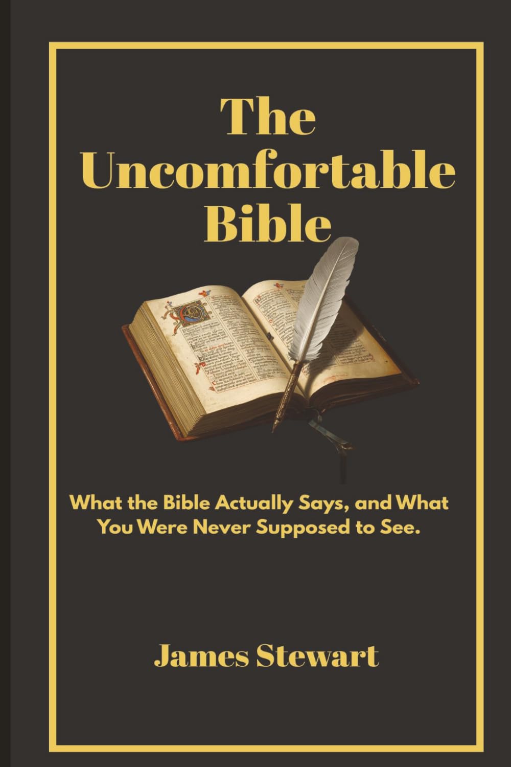 The Uncomfortable Bible: What the Bible Actually says, and What You Were Never Supposed to Notice.
