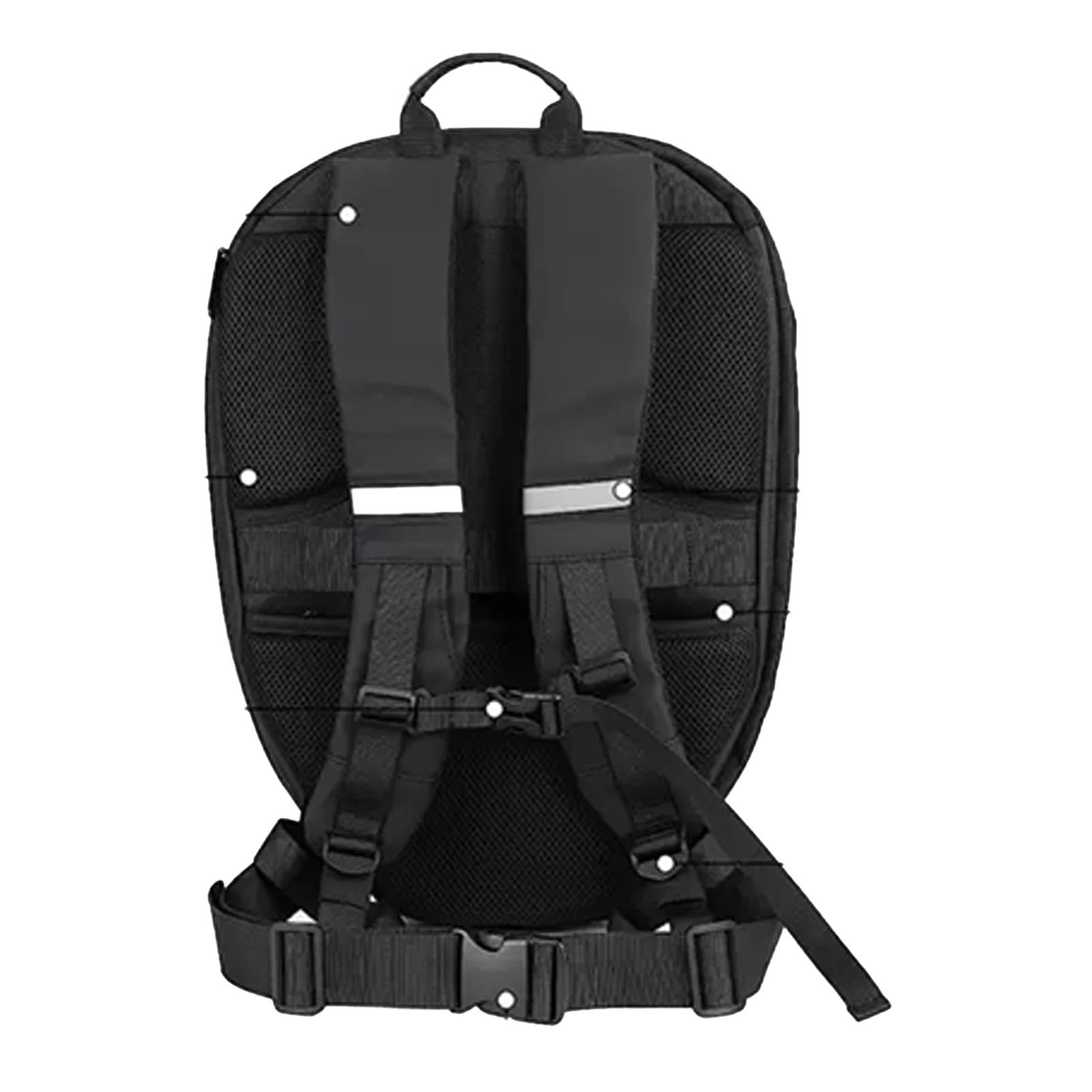 Asixxsix Mochila LED, Control APP Bluetooth Mochila LED para moto con pantalla a todo color programable, USB recargable impermeable duro casco bolsa para viajes de motocicleta de equitación