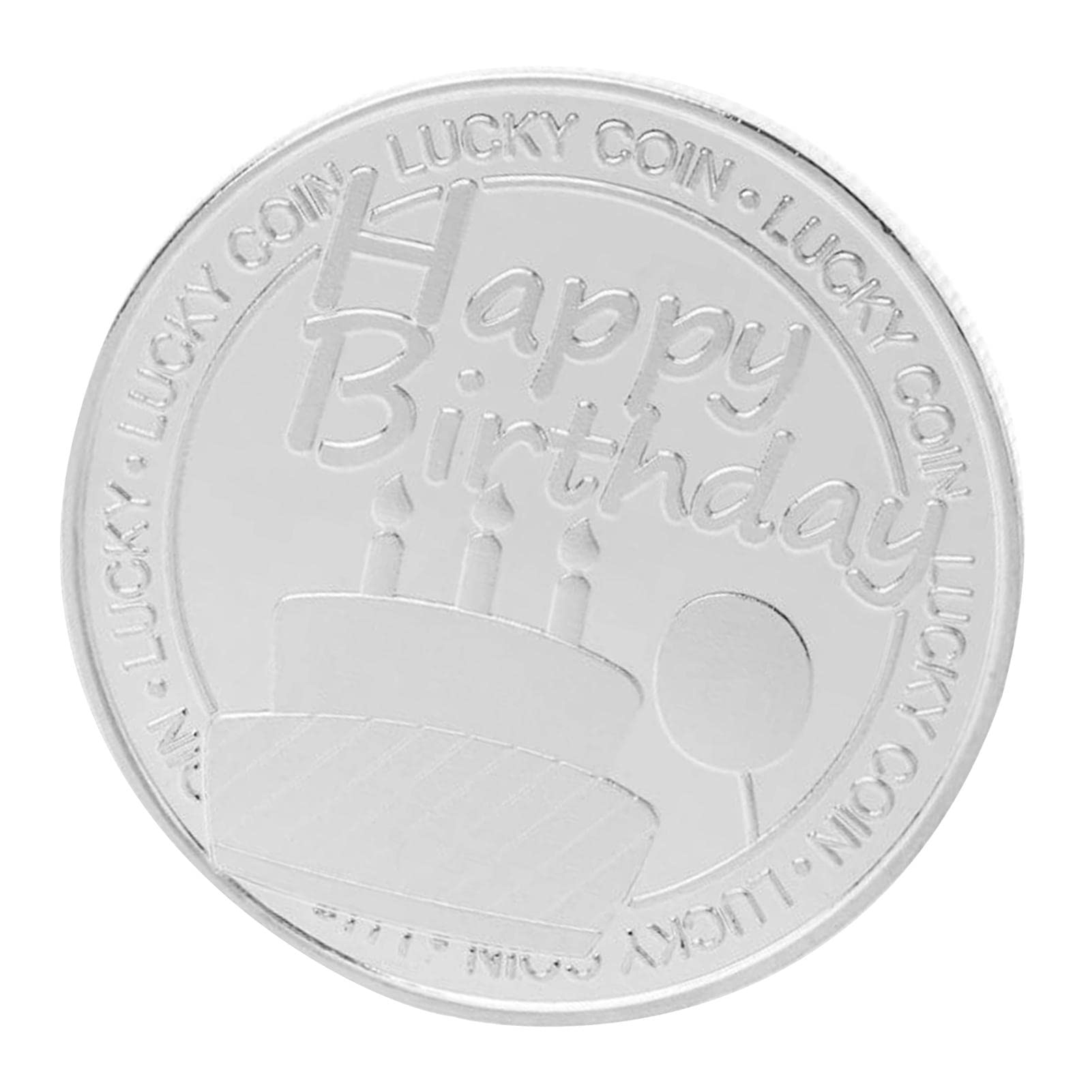 2019年 幸運を呼ぶ 四つ葉のクローバー 銀貨 Amazon.co.jp: 4つ葉のクローバーコイン, 祝福のための刻まれた