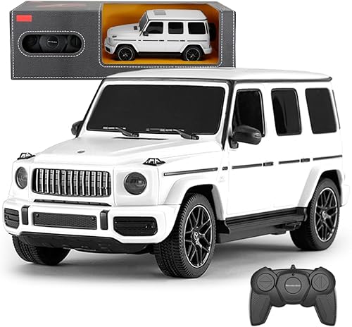 Coche a control remoto a escala 124 para Mercedes G63, 2.4 GHz, modelo todoterreno de 2.4 GHz, vehículo eléctrico de carreras deportivas, regalo