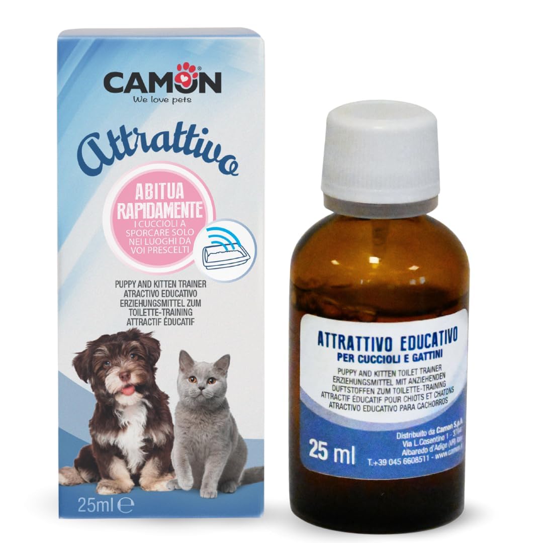 Generico Attrattivo Cuccioli per Gatto e Cane 25ml camon Liquido per addestramento