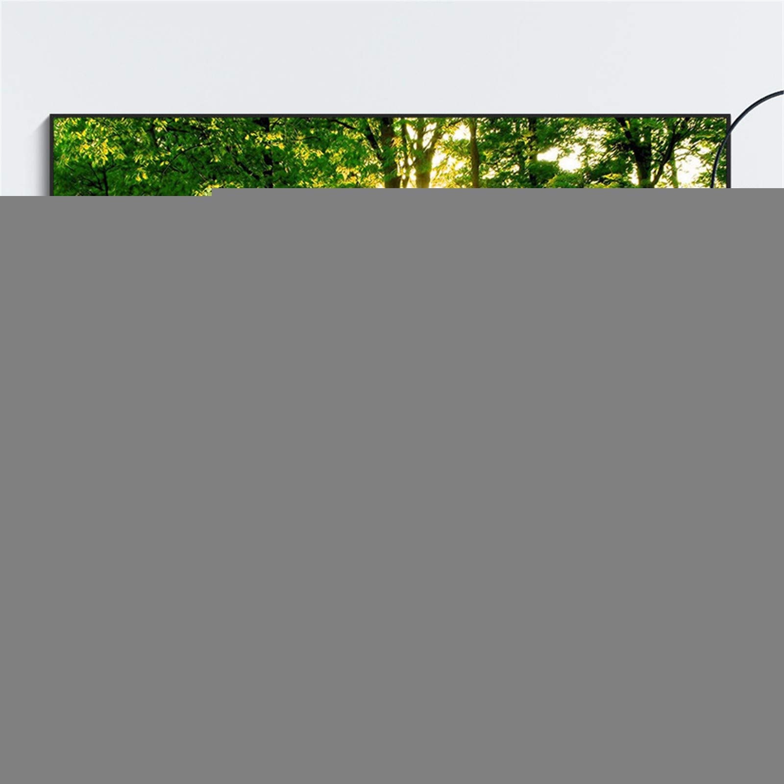 Diamond painting forêt verte grand format pour créer une ambiance nature relaxante dans votre chambre