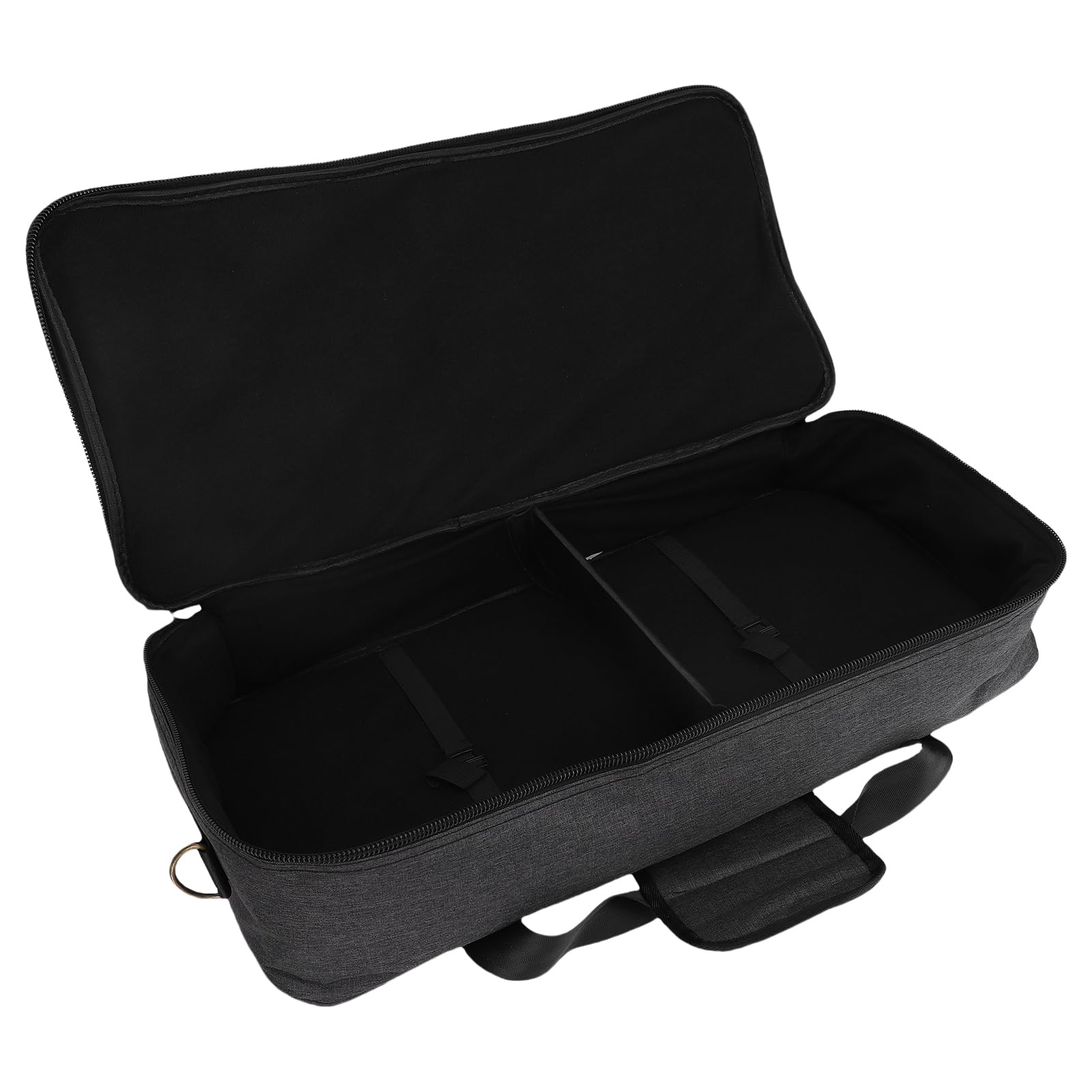 Guitareffektpedal -Tragetasche für Boss, Linie 6, Dicker Polstereffekt Pedalboard -Aufbewahrungskoffer mit Einstellbarem Schultergurt, Tragbarer Gig Tasche (L)
