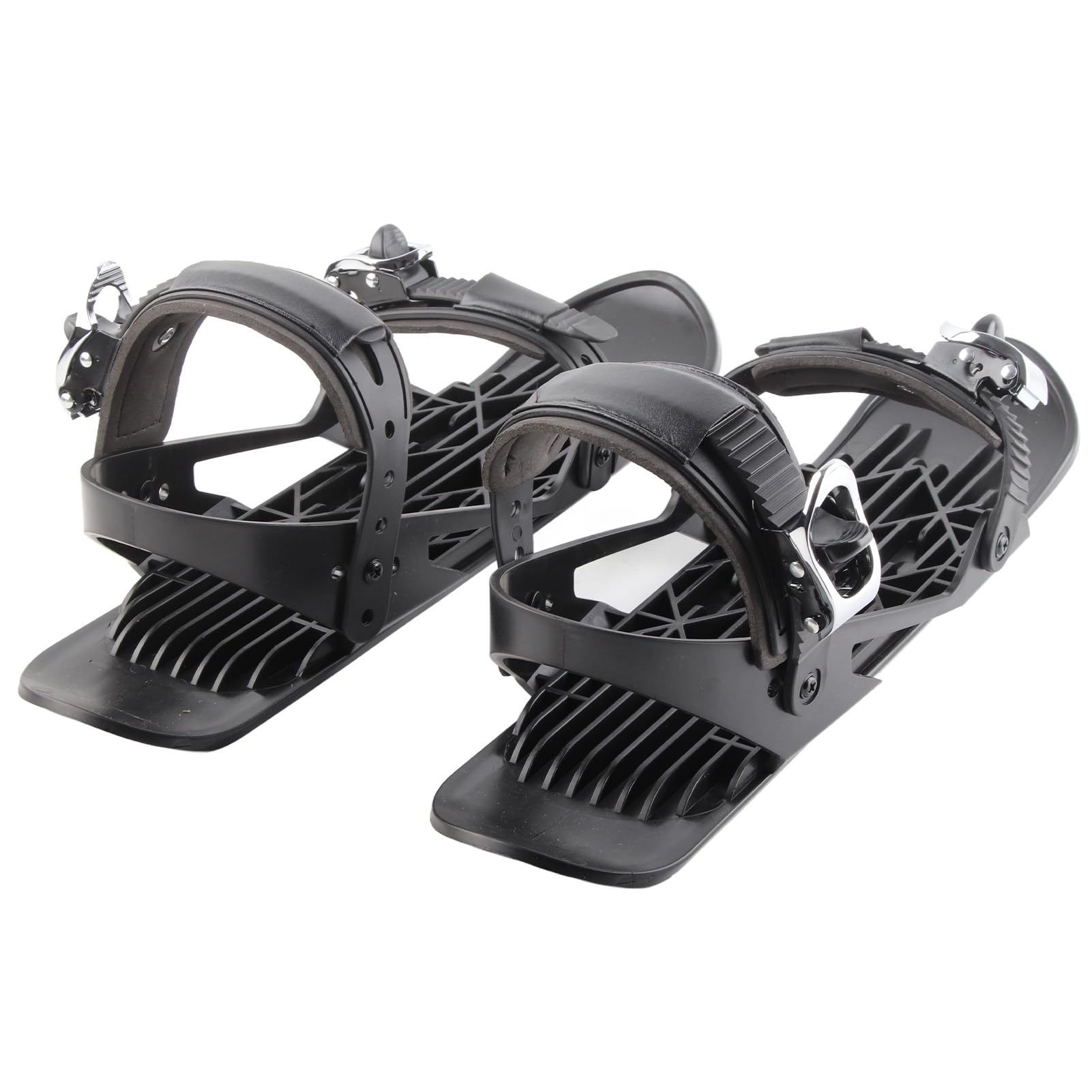 Mini Kurz Ski Skates für Schnee, Tragbare Schlittschuhe für Schnee Wintersport, Kurze Mini Skating Skischuhe, Kurze Snowskates, Snowblades, Skiboards