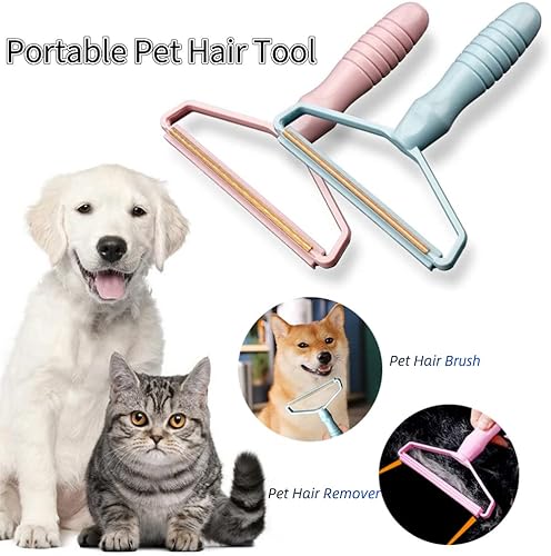 Miniatura 6 de Afeitadora de tela portátil, removedor de pelo de mascotas, removedor manual de pelusas, removedor de pelo de perro y gato para alfombras, ropa,