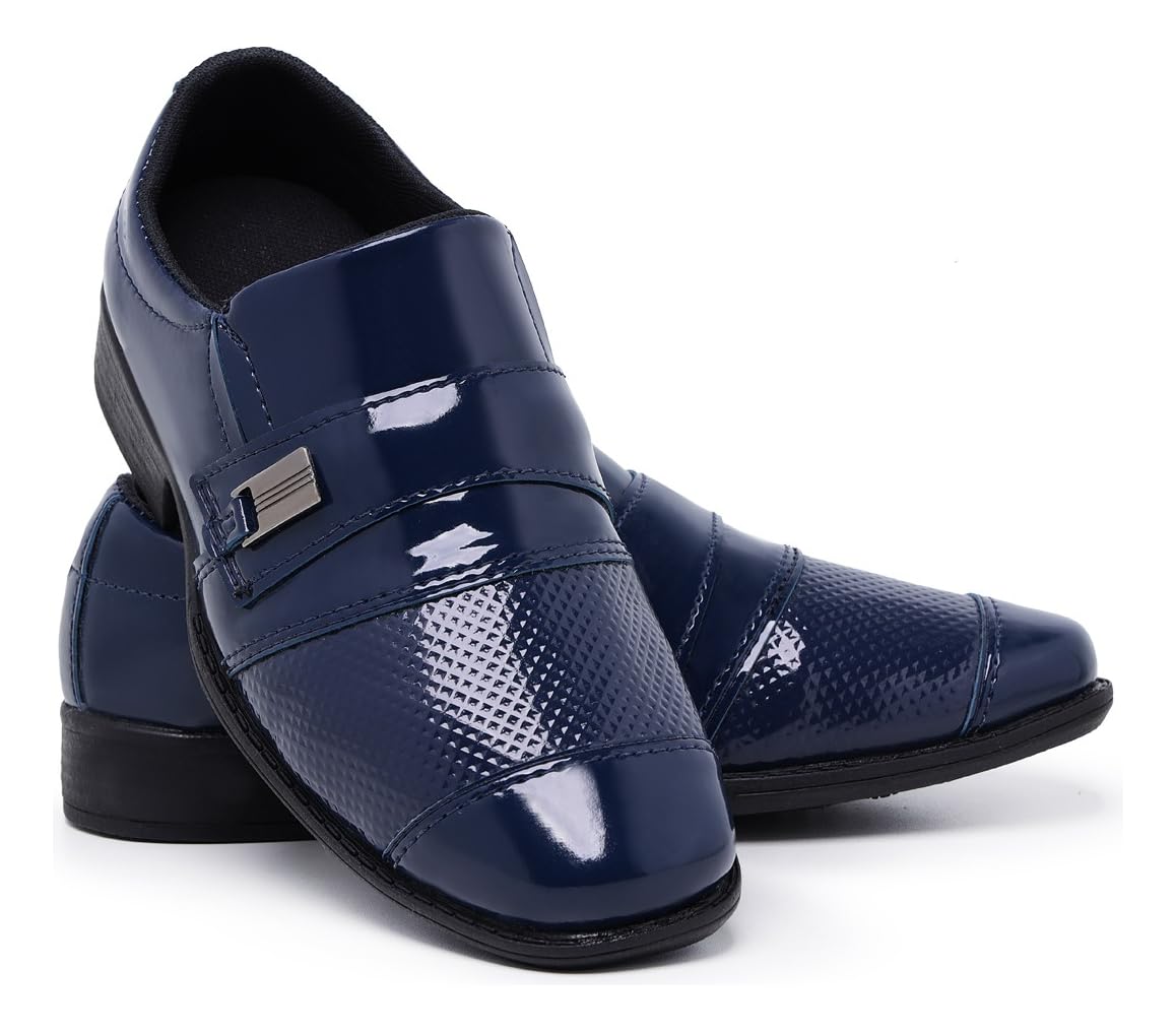 Kit Sapato Social Masculino Infantil Couro Sintético + Cinto (Azul, BR, Criança de 9 a 12 anos, Numérico, 35) em promoção! Veja a oferta e mais achadinhos de Sapatos Infantis 3 Hoje é o melhor dia para comprar Kit Sapato Social Masculino Infantil Couro Sintético + Cinto (Azul, BR, Criança de 9 a 12 anos, Numérico, 35) com aquele preço maroto! Promoção! Aproveite a oferta! 3