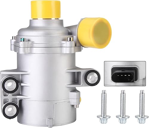Bomba de agua refrigerante de motor eléctrico con pernos 11517597715 11517571508 Reemplazo para B-MW X1 2013-2015, 320i 2013-2018, 320i xDrive