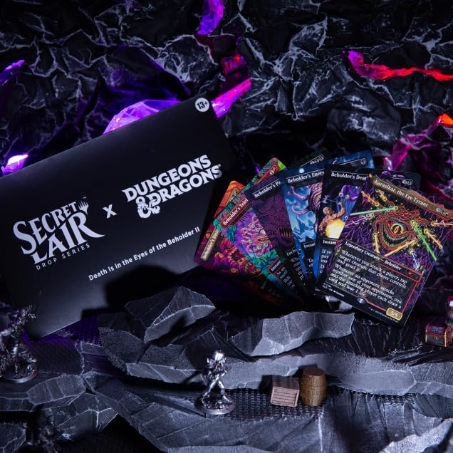 Amazon.com: Magic the Gathering Secret Lair x Dungeons & Dragons