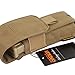 EXCELLENT ELITE SPANKER Tactical Molle Single/Double/Triple Mag Pouch for M4 M14 M16 AR15 AR10 G36 Magazine Holds 2 Mags(Coyote Brown) …
