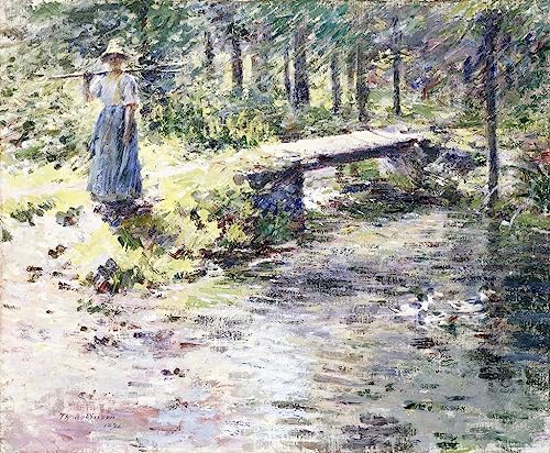 Carteles e impresiones de paisajes de Theodore Robinson 60x90cm para pared
