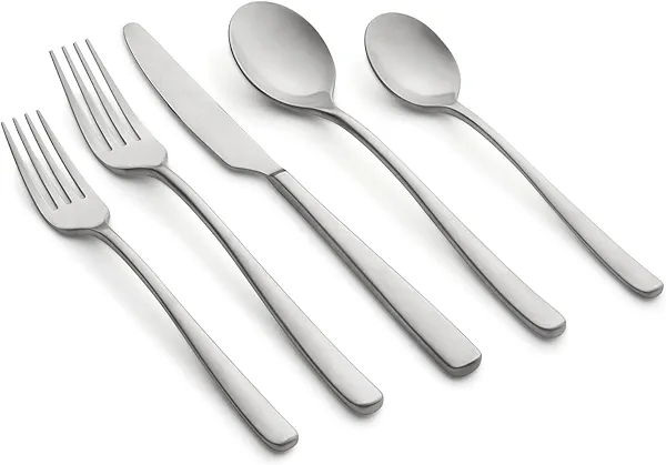 Cambridge Silversmiths Rise Mirror 20-Piece Flatware Set, Service for 4