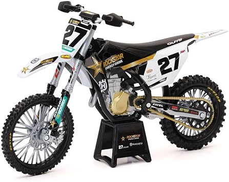 New-Ray Toys 112 Team Rockstar Husqvarna Malcom Stewart FC450 Black