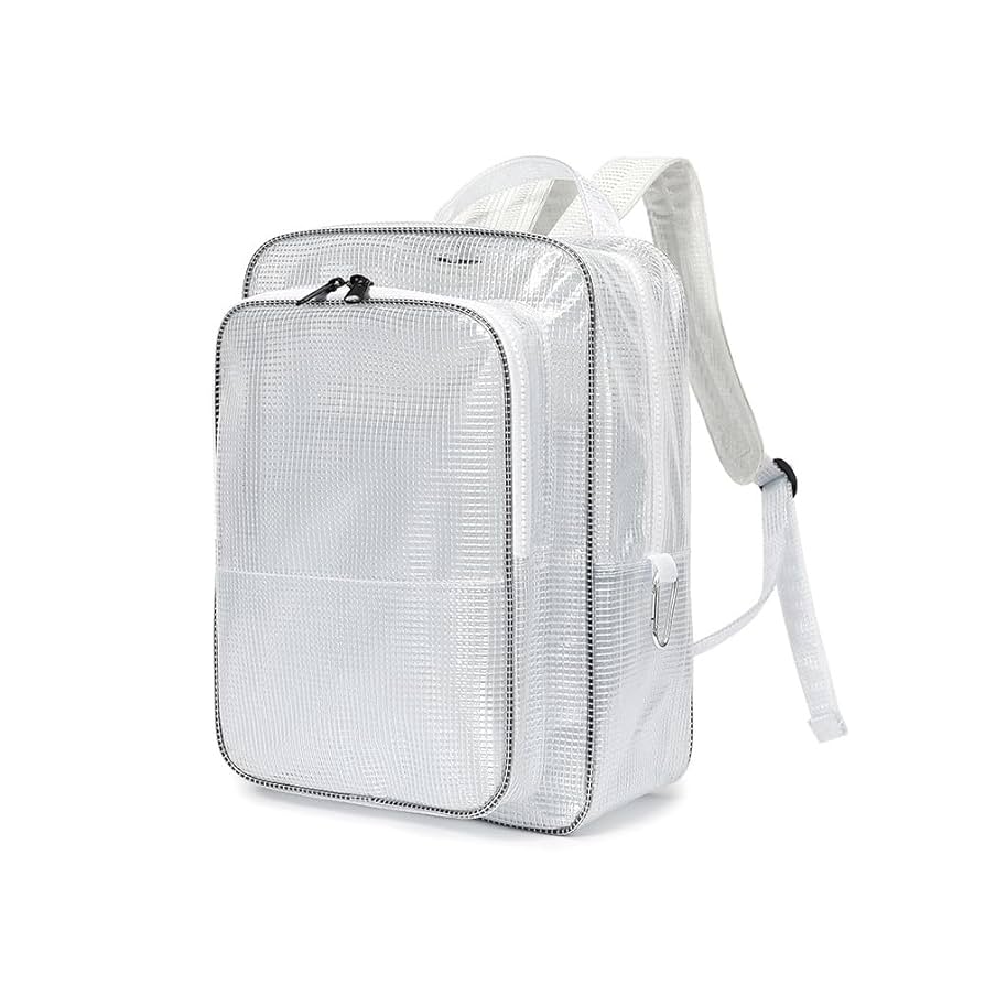 Amazon.co.jp: クリアリュック 帯電防止 エンジニアバッグ 透明