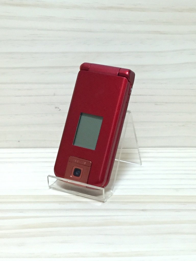 Amazon | （docomo） らくらくホンV F884iES レッド | エヌテイテイ