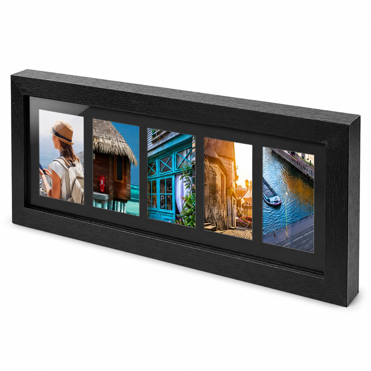 Garneck Sammelkarten Displayrahmen Zur Wandmontage Sportkarten-Sammelrahmen Aus Faserplatte Platzsparende Kartenvitrine Mit Quickswap-Struktur Für Sammlerkarten