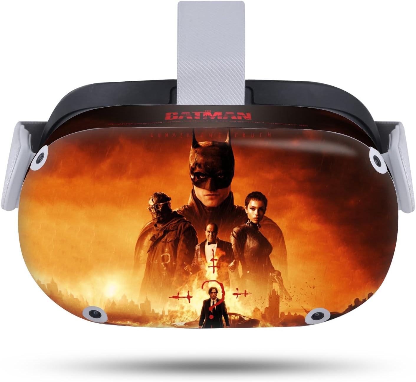 Head Case Designs Officially Licensed The Batman Group Neo-Noir and Posters Vinyl Sticker Skin Decal Cover Compatible with Meta Quest 2