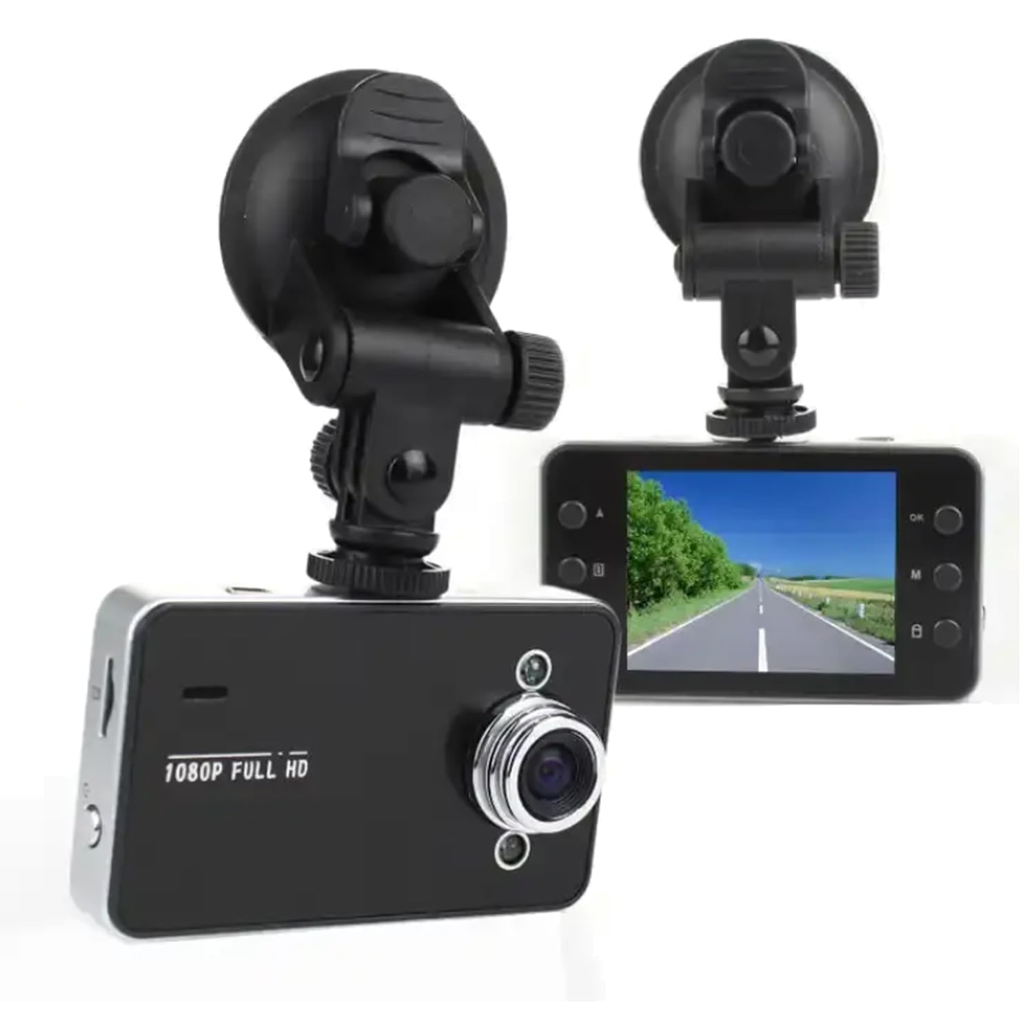 PKST Car Dash Camera | Only Made in India Dashcam | Full HD 1080p | Wide Angle View | Emergency Recording | Upto 128GB Supported | (Black) (car Camera) (B0CV445YHB) Amazon Price History, Amazon Price Tracker
