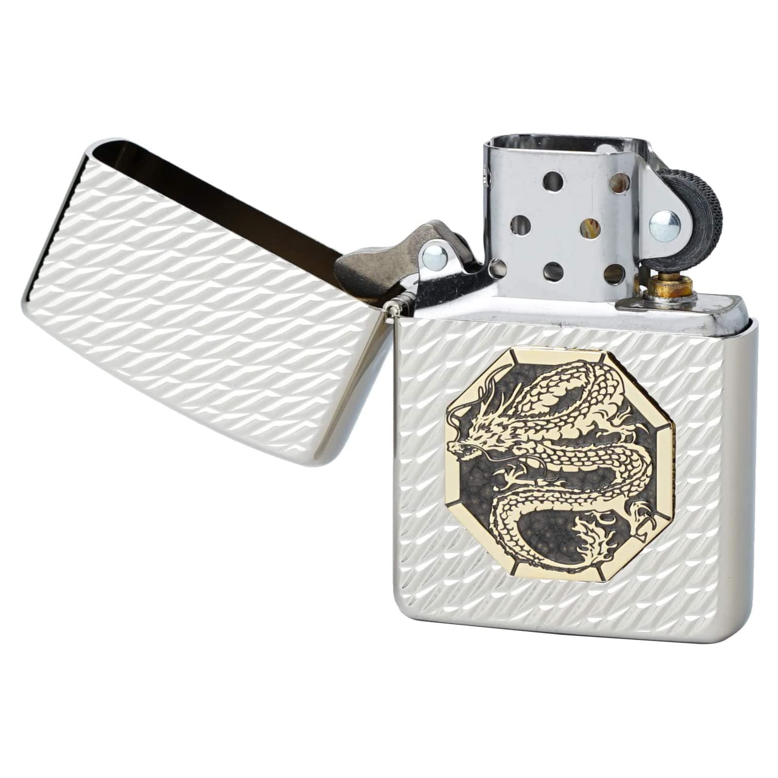 Amazon.co.jp: ZIPPO(ジッポ) ライター アーマー ドラゴン オクタゴン 