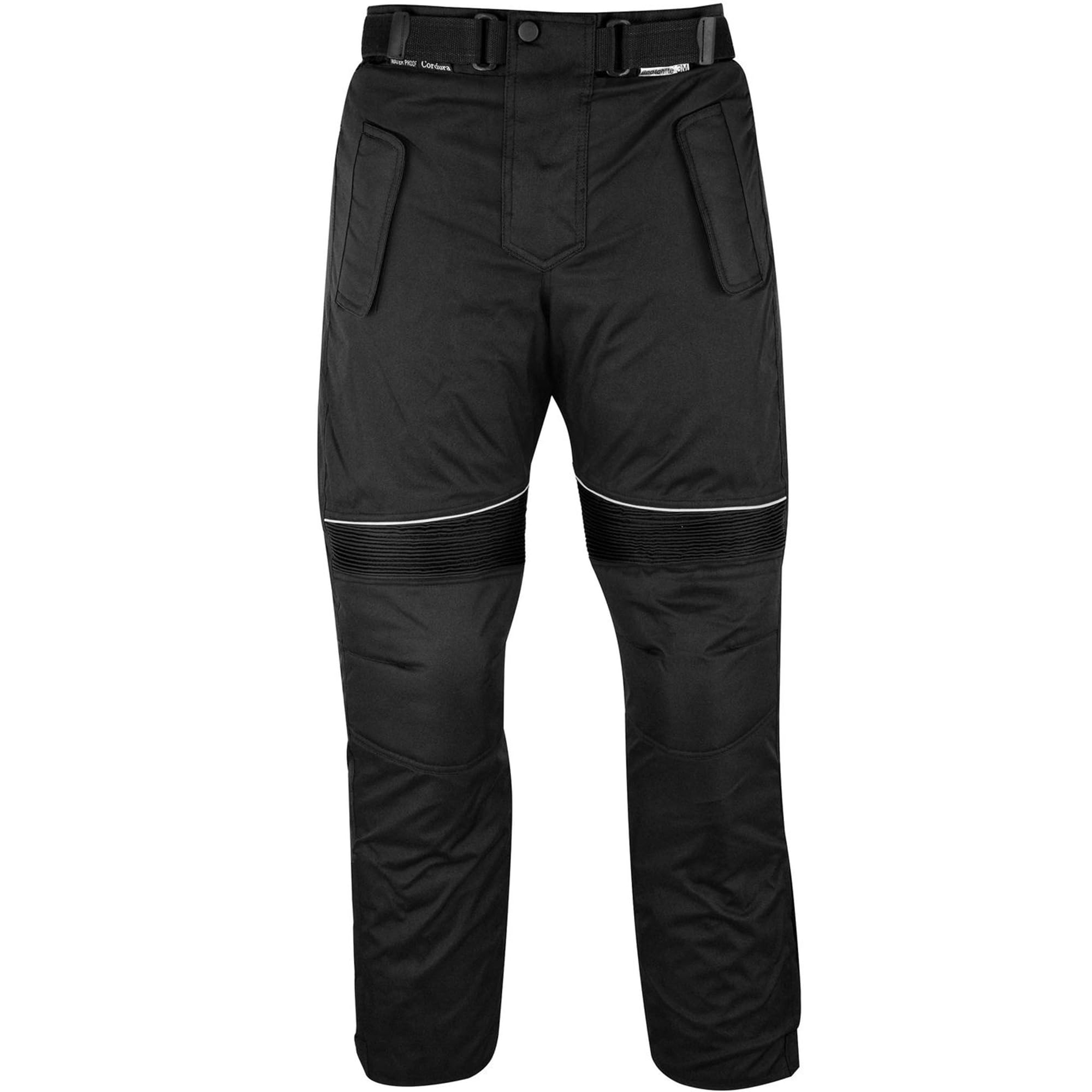 German Wear Motorradhose Herren Touringhose Textilhose aus Cordura 600D mit 2CE Protektoren an Knien und Oberschenkeln Herausnehmbarem Waschbarem Futter Winddicht Biker Quad