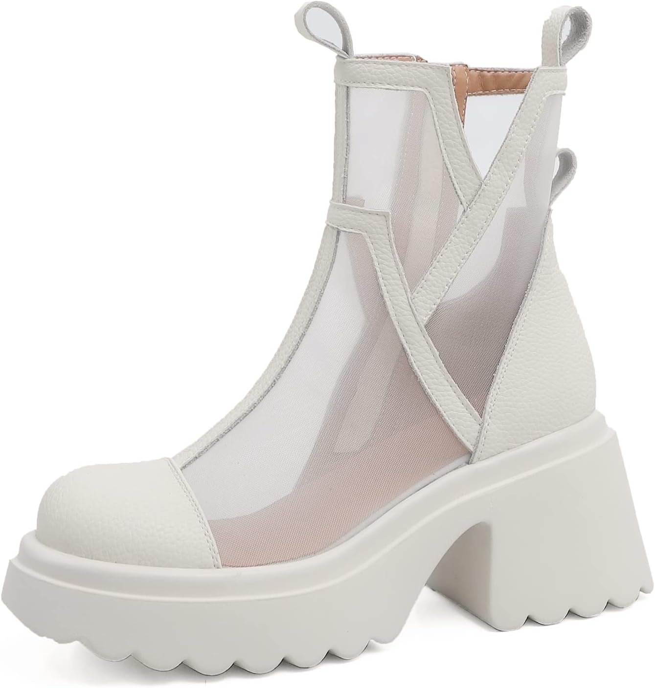 ケント ゴールド サテン ハイヒール 21.5センチ WIDE ヒール7センチ