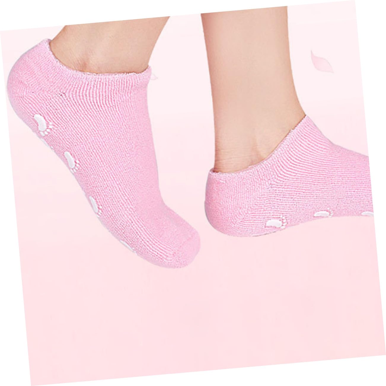 minkissy 6paare Moisturizing Fußmaske Socken Feuchtigkeitsspendende Rutschfeste Gel-socken Für Fußpflege Für Spa Beauty-salon Zuhause Hautreparatur Und Pflege Trockener Füße