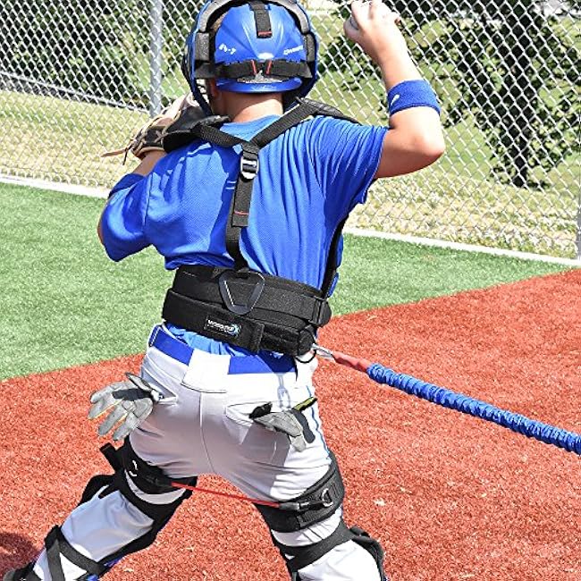 Acceleration Speed Cord Bungee Multi-Sport Resistance Training Kit - Improve Strength, Power, Agility, Vertical Jumping, Sprint Speed ¨C 3 Waist Belt Sizes (S, M, L) Available - Kinetic Bands