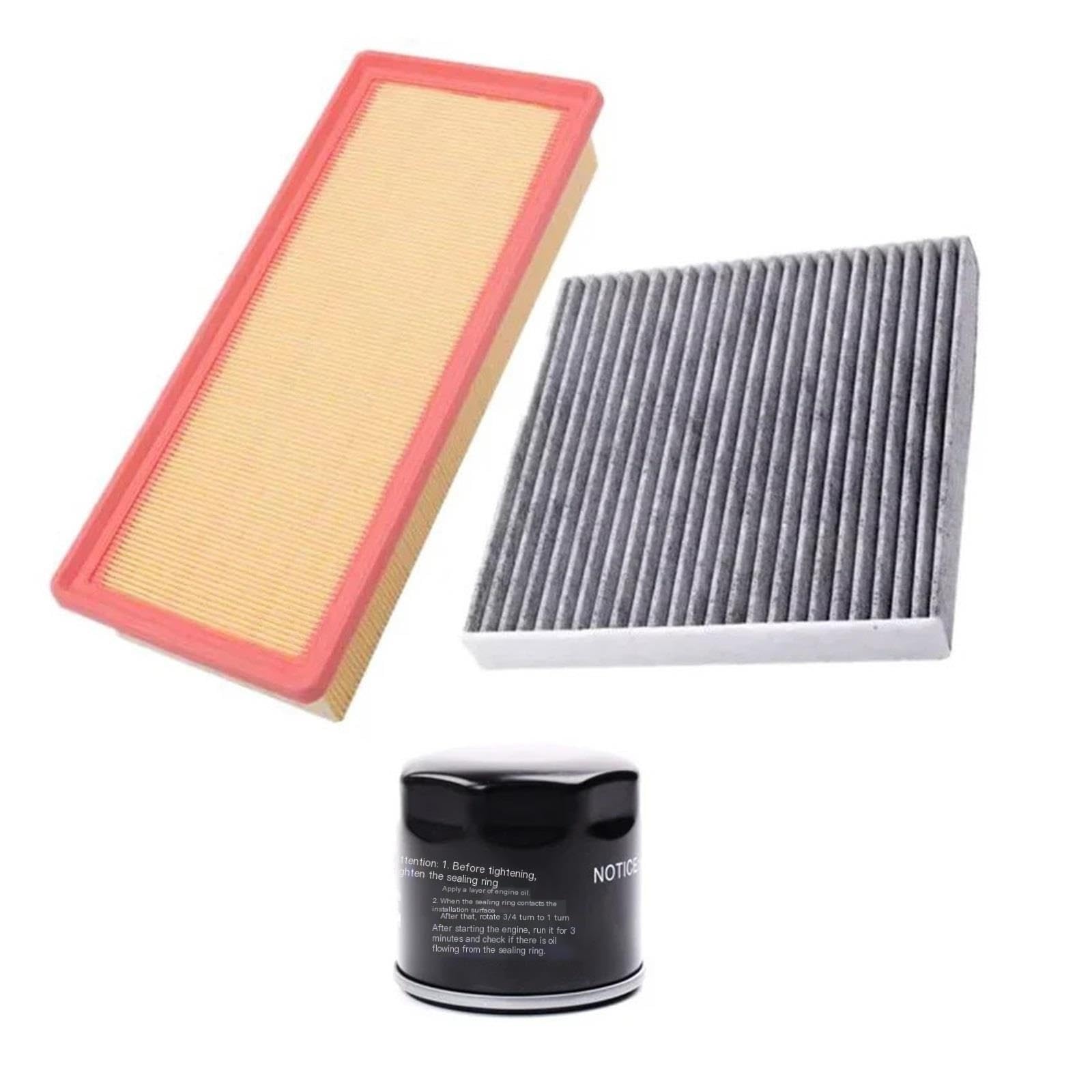 Filtro de aire Para TRUMPCHI GS8 2. ª generación 2,0 T 2023 2024, accesorios, repuestos para cabina coche, motor filtro aceite aire AC Filtro de Habitáculo(3PCS)