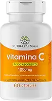 Vitamina C 1000mg Alta Absorção – Cápsulas Antioxidantes para Imunidade, Energia e Defesa Natural – Suporte ao Colágeno, Pele Saudável e Proteção Celular – NUTRI-LEAF Saúde