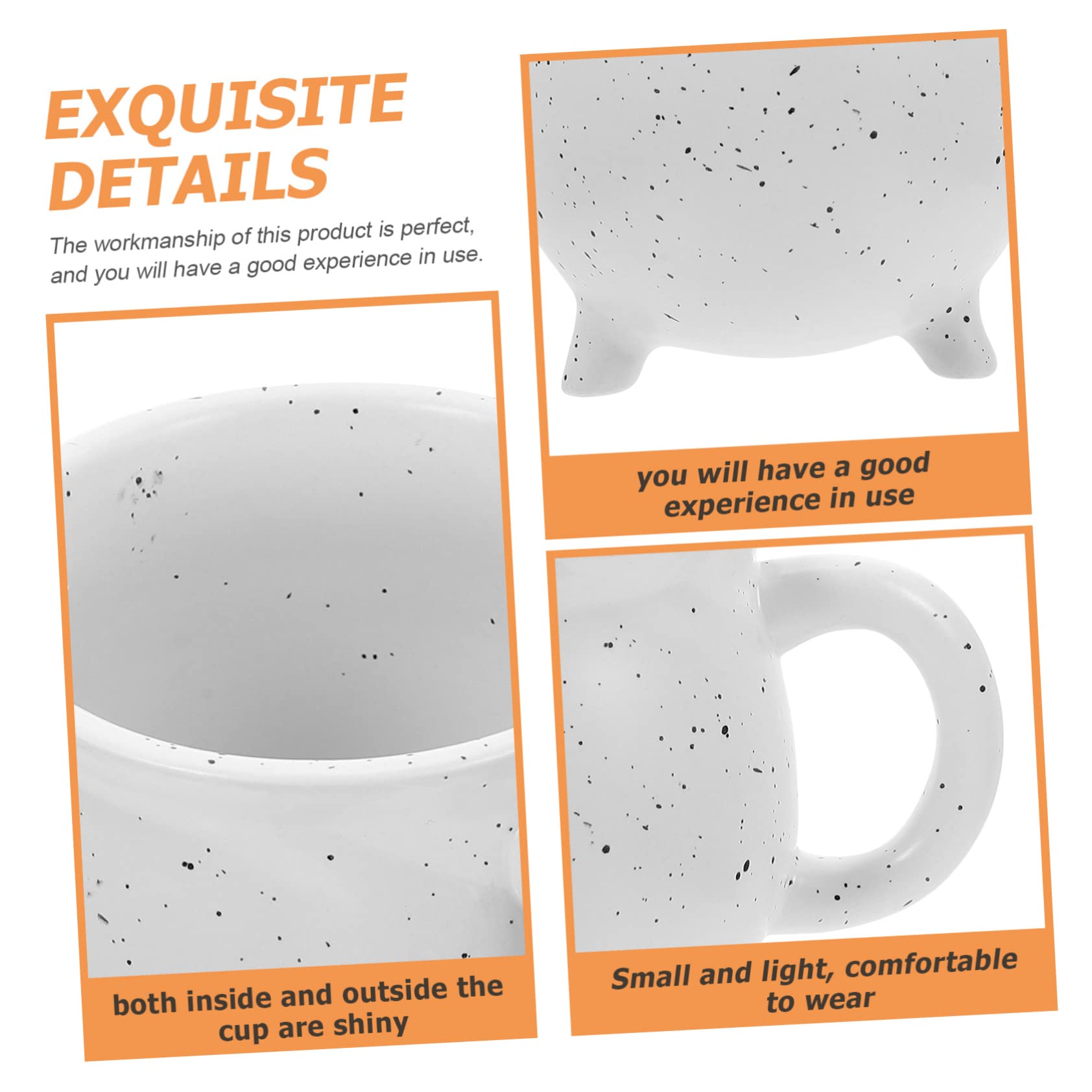 TOPBATHY 3 Tazze A Forma Di Calderone Per Caffè Tè Halloween Tazze Decorative Per La Famiglia E Gli Amici