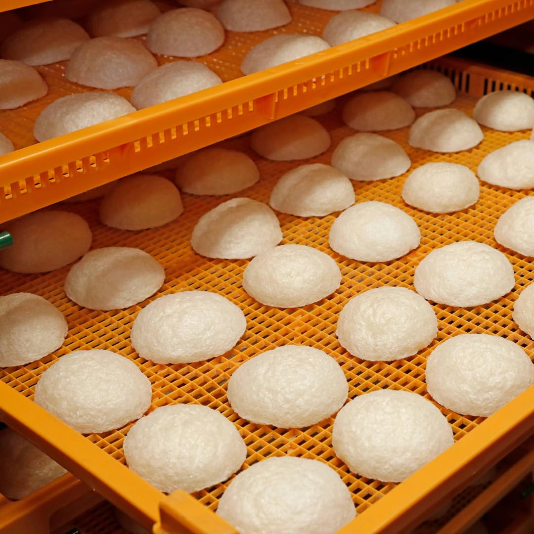 Esponjas faciales naturales Konjac, paquete de 3, carbón Binchotan, Sakura y Konjac blanco, lavado y limpieza suave de la cara, cuidado de la piel, fabricadas en Japón