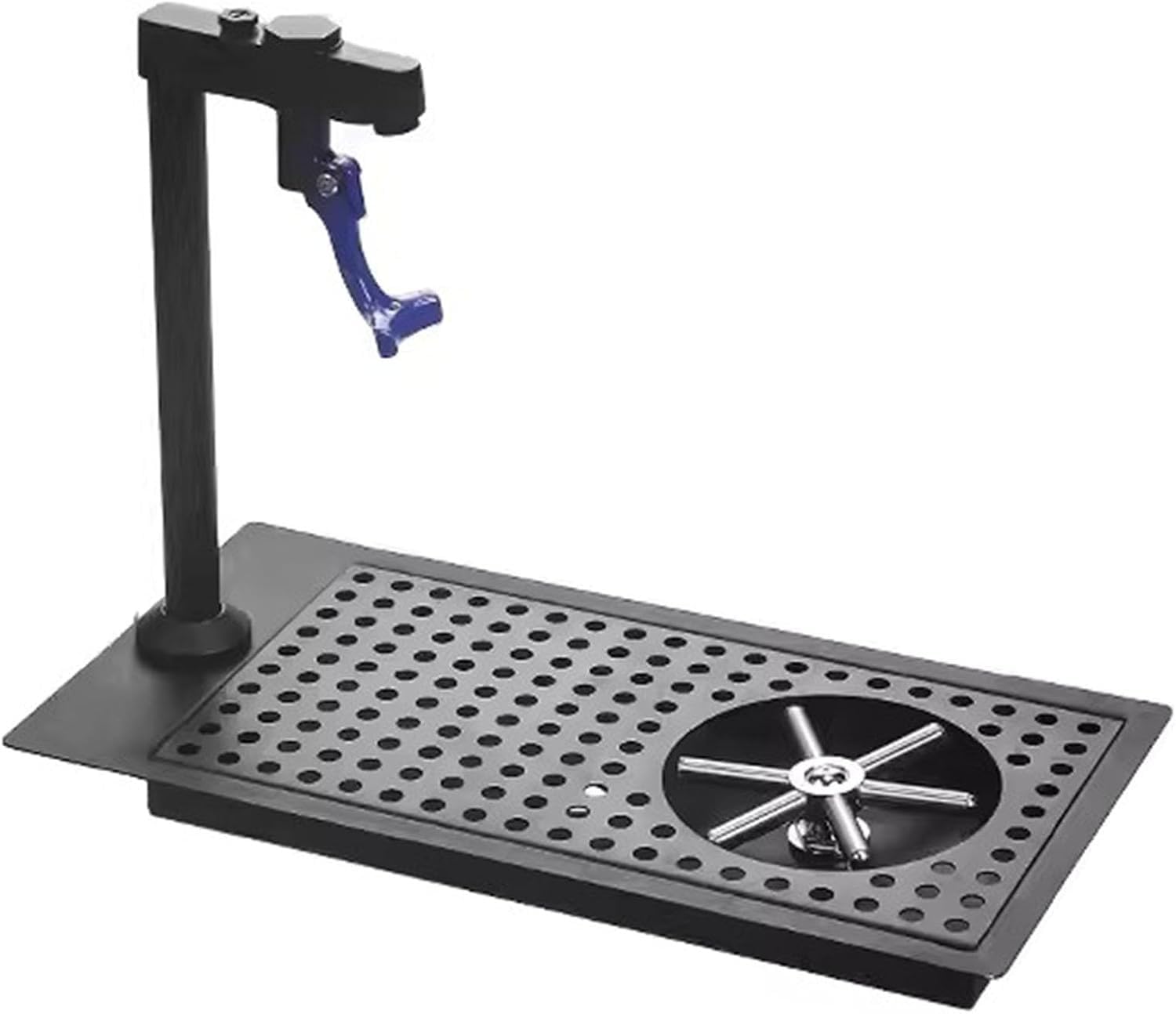 Rinçage de nettoyage de verre en acier inoxydable, lave-gobelet commercial avec égouttoir et bac d'égouttage, ensemble de robinets de remplissage en verre à pression for hôtel café restaurant.