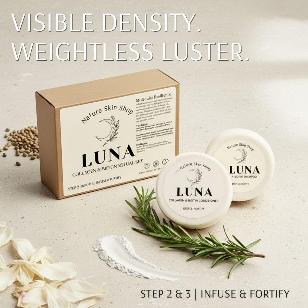 Amazon.com : Nature Skin Shop Luna Collagen & Biotin Shampoo and